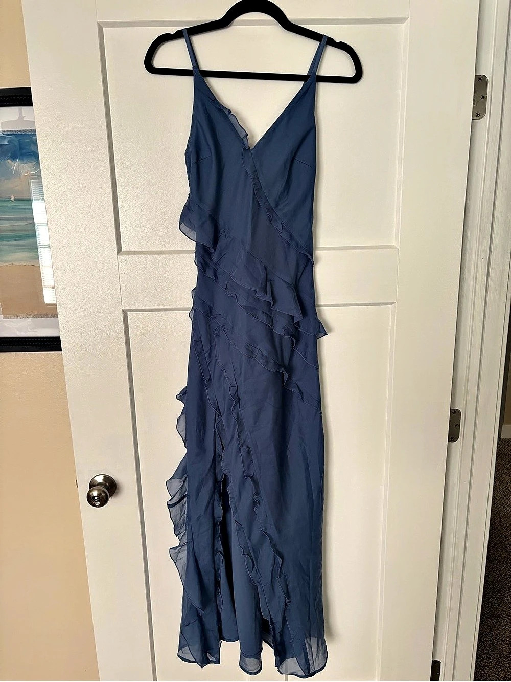 Abercrombie & Fitch - Maxi Dress in Blue Size